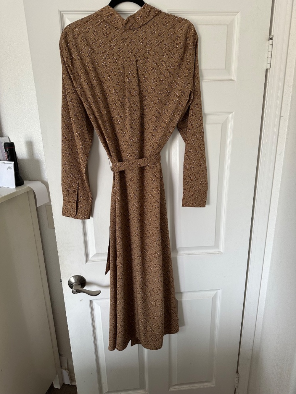 Ralph Lauren Printed Rowella Long Sleeve Day Dress . NWT - Picture 5 of 8